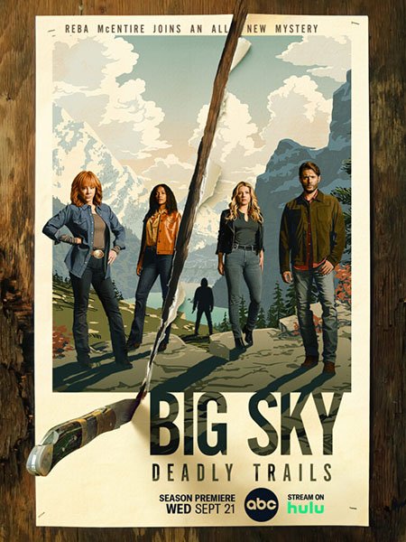 Бескрайнее небо (3 сезон) / Big Sky (2022) WEB-DLRip